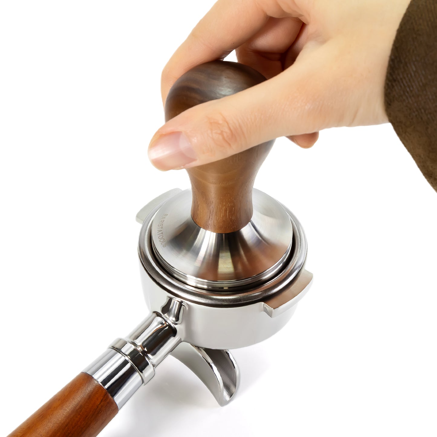 Basis tamper - RVS 58mm