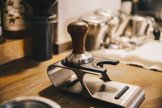 Basis tamper - RVS 58mm
